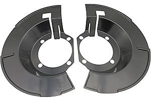 NOVAPARTS 924-228 Left & Right Front Brake Dust Shield for Dodge Ram 2500 3500 2003-2008# 5086663AA 5086664AA 924228