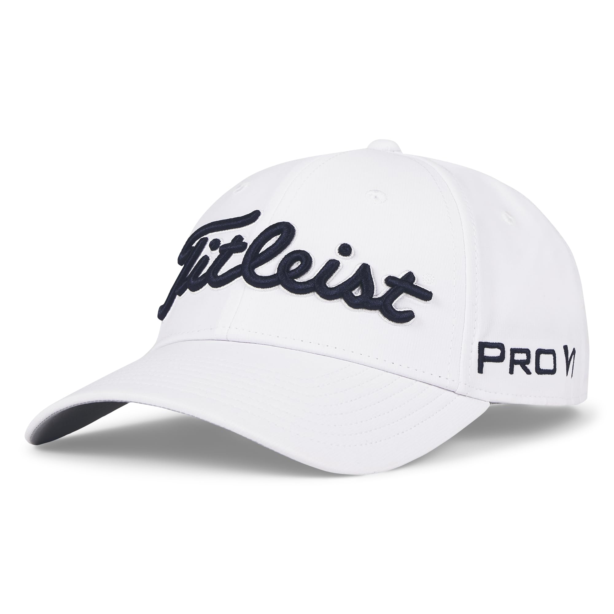 Photo 1 of Titleist Women's Standard Tour Performance Golf Hat, White/Navy