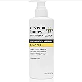 ECZEMA HONEY Nourishing Shampoo - Helps with Psoriasis, Dermatitis, & Flaking - Daily Dandruff Shampoo & Scalp Care - Itchy Scalp Treatment for Men, Women & Kids (8 Oz)