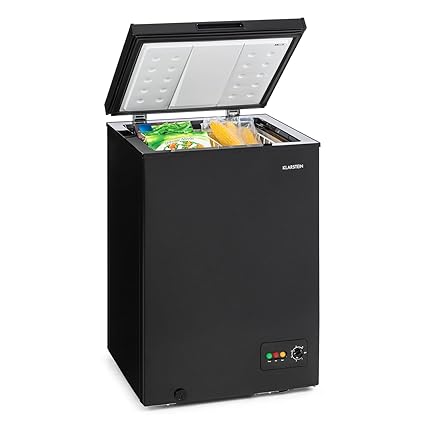 Klarstein Iceblokk 100 Gefriertruhe • Gefrierschrank • 4-Sterne-Gefrierraum • Top-Loader • 100 L • 75 W • Herausnehmbarer Hän