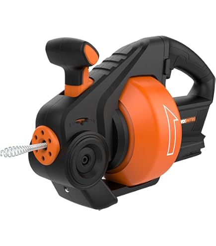 Worx Nitro WX891L 20V Power Share 25 ft. Cordless Drain Auger