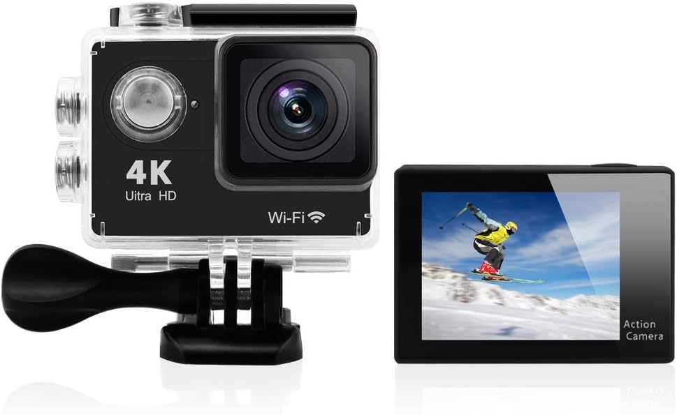 ANART SPC-03 Wifi Sports Camera 1080P 60fps 2.0 Inches LCD Screen Waterproof Helmet Action Video Camcorder DVR with Carrying Bag Case