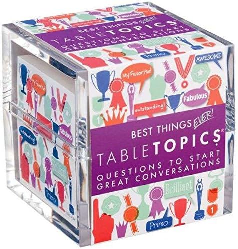TABLETOPICS Best Things Ever: Questions to Start Great Conversations by TableTopics by TableTopics