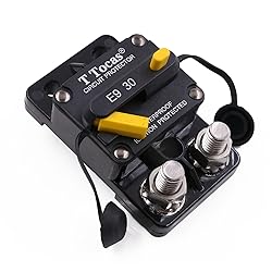 T Tocas 30 Amp 3/8" Stud Circuit Breaker with