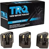 TRQ Ignition Coil Set | For 86-09 Buick 87-88 Cadillac 87-05 Chevrolet 94-95 Honda 92-95 Isuzu 86-04 Oldsmobile 87-08 Pontiac