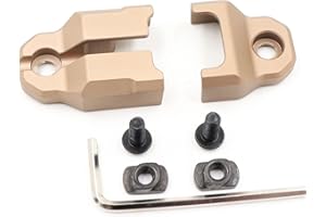 LTHYZSZB Mlok Remote Pressure Switch Mount for O Light Odin GL & Odin S Weapon Lights Tape Switch Mounting Aluminum (Odin GL Series-Tan)