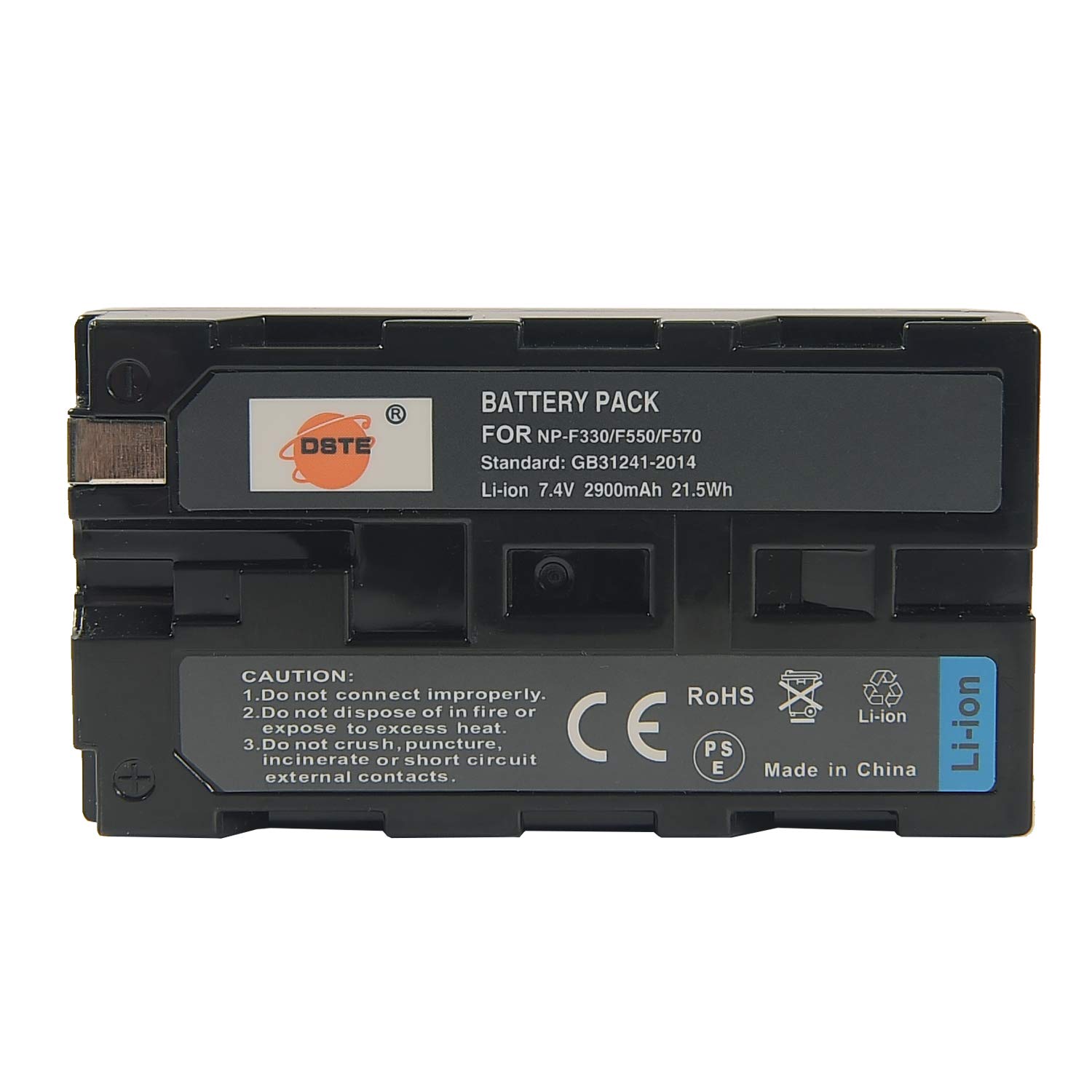 DSTE® NP-F550 Rechargeable Li-ion Battery for Sony NP-F550, NP-F330, NP-F530, NP-F570