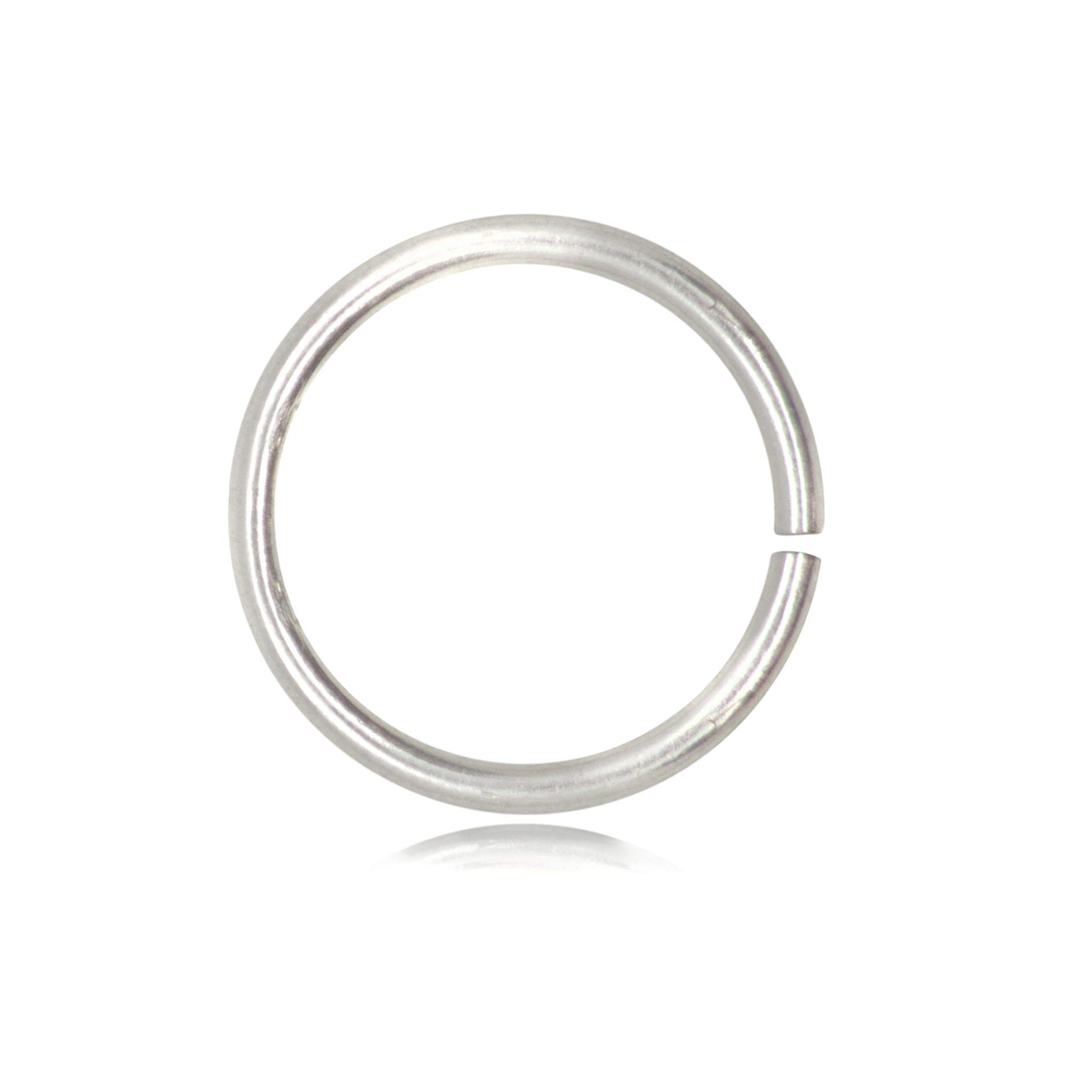 The Jewellery Store London 925 Sterling Silver 10pcs Open Jump Ring, Strong 1.5mm Thickness, nickelfree, Available in 6mm,8mm,10mm,12mm,14mm, and 16mm