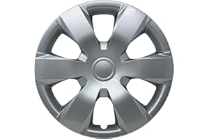Carolina Wheel Cover Automotive-Hubcaps, 16-inch Replica Wheel Cover for Toyota Camry 2007-2011, Silver, ABS Plastic