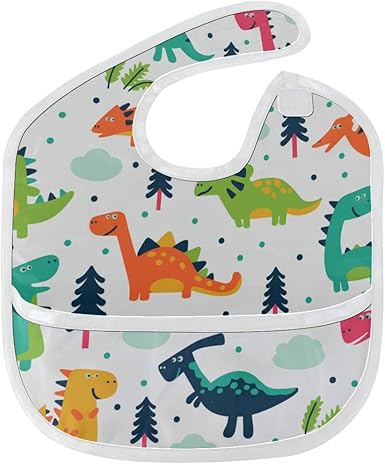 dinosaur baby bibs