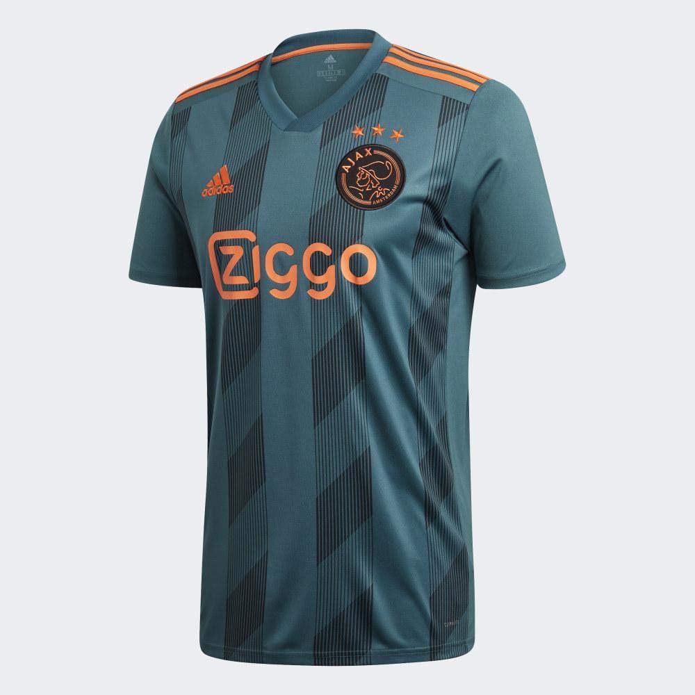 Amazon Com Adidas 2019 2020 Ajax Away Football Soccer T Shirt