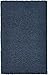 Unique Loom Solo Solid Shag Collection Modern Plush Navy Blue Rectangle (3' x 5')