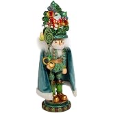 Kurt Adler HA0572 17.5" Hollywood Five Golden Rings Nutcracker, Multicolor