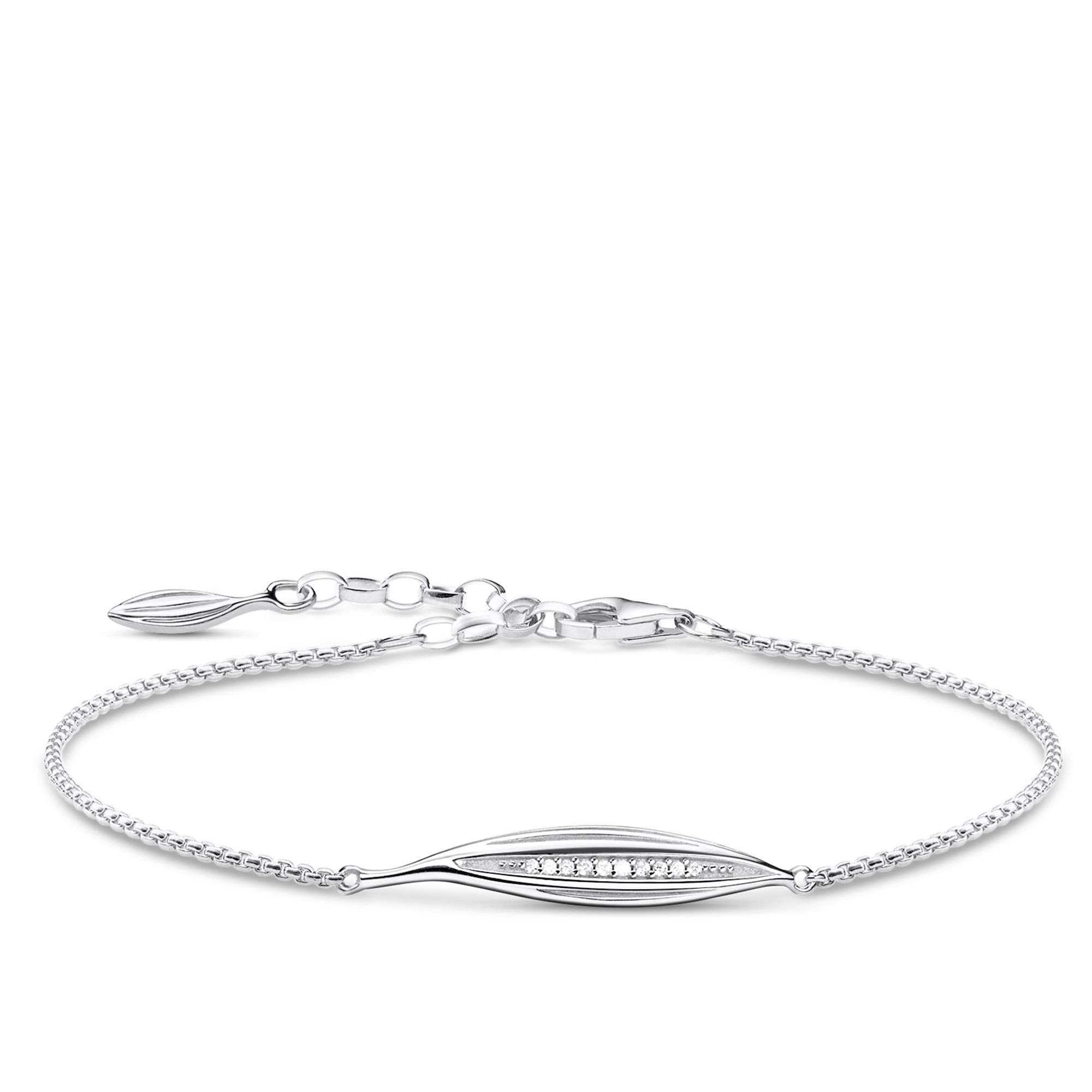 Thomas Sabo Women Sterling silver Cubic Zirconia bracelet - A1935-051-14-L19v