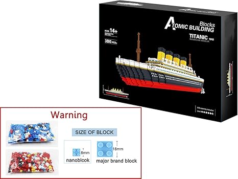 Lego titanic 3800 pieces Clearance