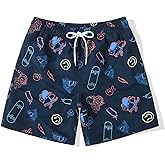 SUNDAY ROSE Swim Trunks for Boy Toddler Bathing Suits Little Kids Quick Dry Beach Board Shorts