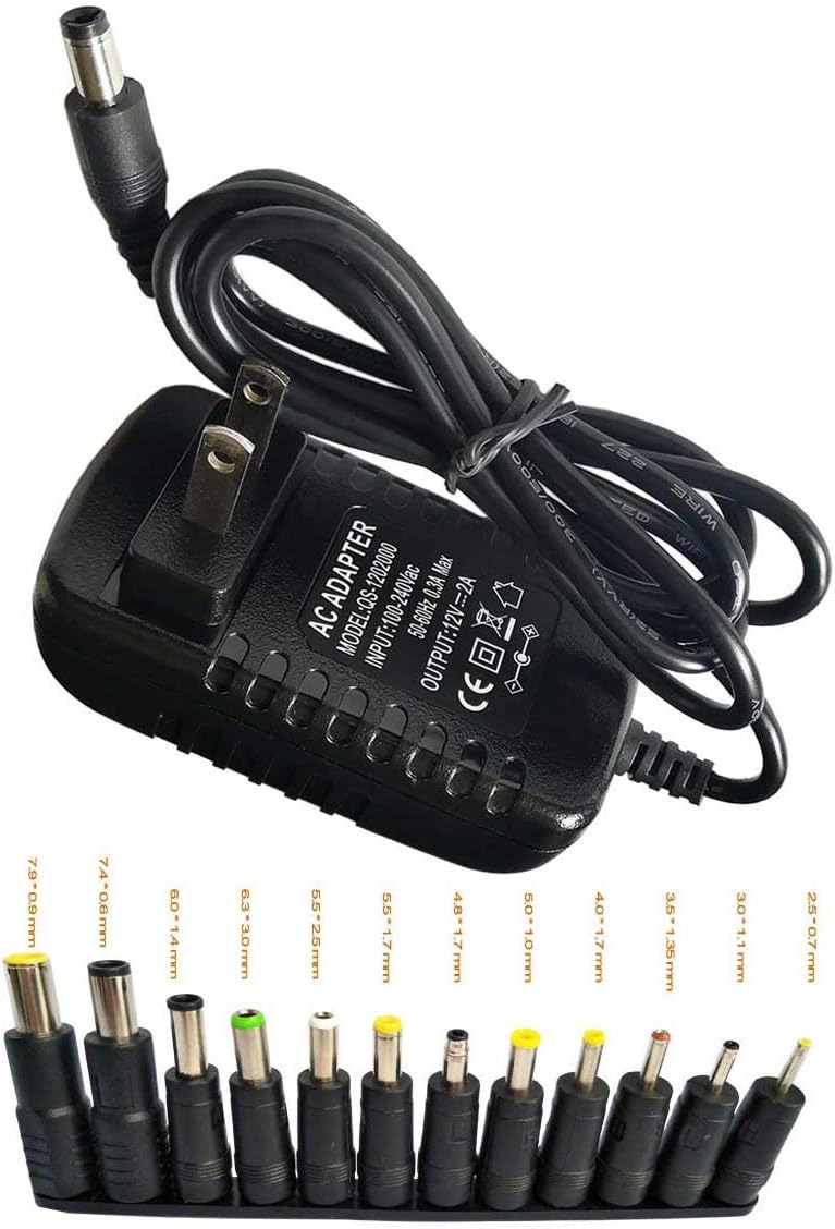 Adaptateur Secteur Universel 12V 2A 24W Avec Prise EU Et Port USB - Alimentation Pour Appareils Électroniques