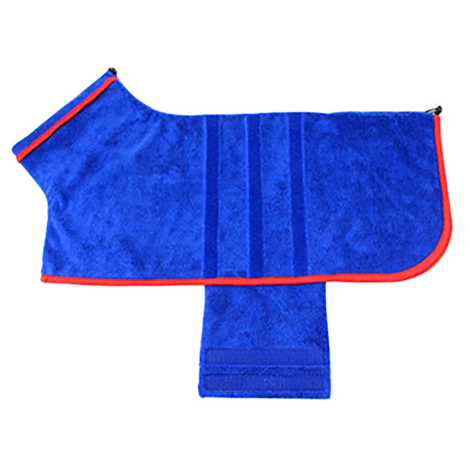 Dog Bathrobe Towel Dog Drying Coat Microfiber Fast Drying Super