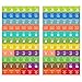 Calendar Activity Stickers - Cute Designs, Homework2 - Calendars Events Planner Stickers, Pack of 396