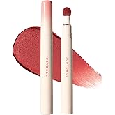 JUDYDOLL Cushion Matte Lip Cream, Hydrating Matte Lipstick with Tripeptide & Squalane, Lip line blurring, Velvet Lip mud, Smudge-Proof, Transfer-Proof, Long-Lasting, Non-craked (N104 Rosy Wood)