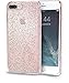 Smartish iPhone 8 Plus/7 Plus Clear Case - PureView for iPhone 8 Plus/7 Plus [Ultra Slim Fit Protective Clear Cover] (Silk) - Rosé All Day