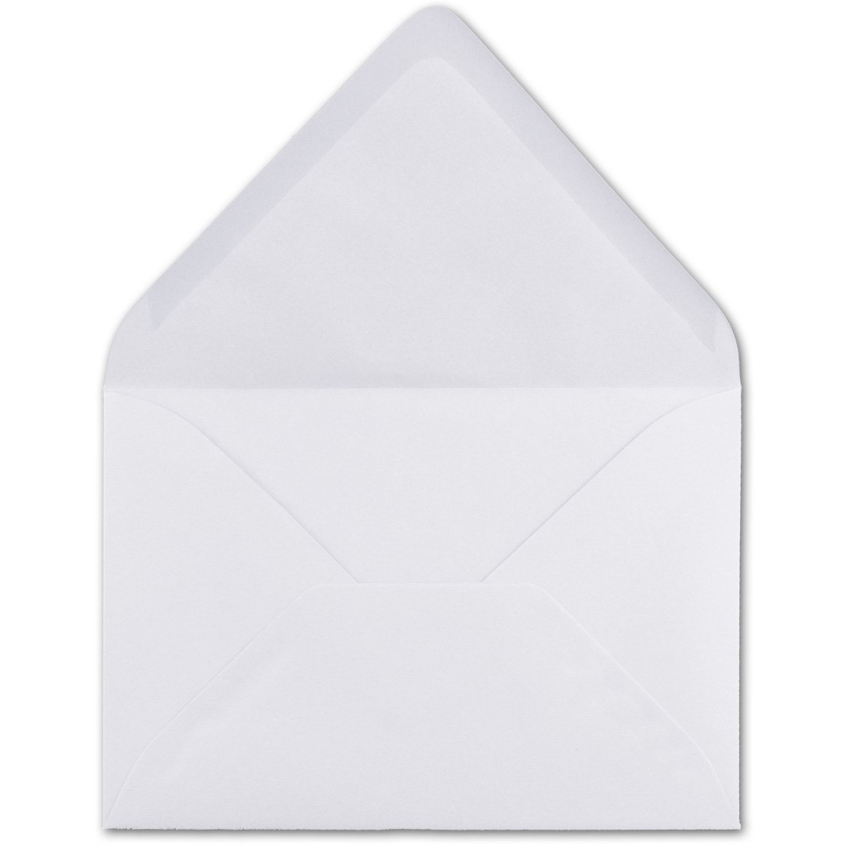 DIN C5 Envelopes Brilliant White 220 x 154 mm 120 g/m² Nassklebung Your Glüxx Agent Post in Envelopes Without Window Christmas Card Invitations