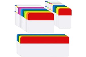 KICNIC Sticky Tabs 480 Pcs, Adhesive Book Tabs, Page Markers, 1 Inch, 2 Inch, 3 Inch Annotation, Labels for Books, Notebooks,