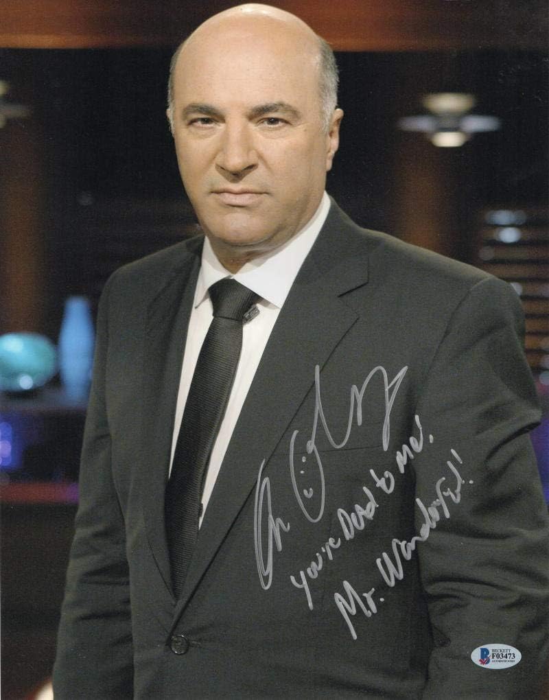 KEVIN O'LEARY SIGNED 11X14 PHOTO SHARK TANK AUTHENTIC AUTOGRAPH BECKETT COA B