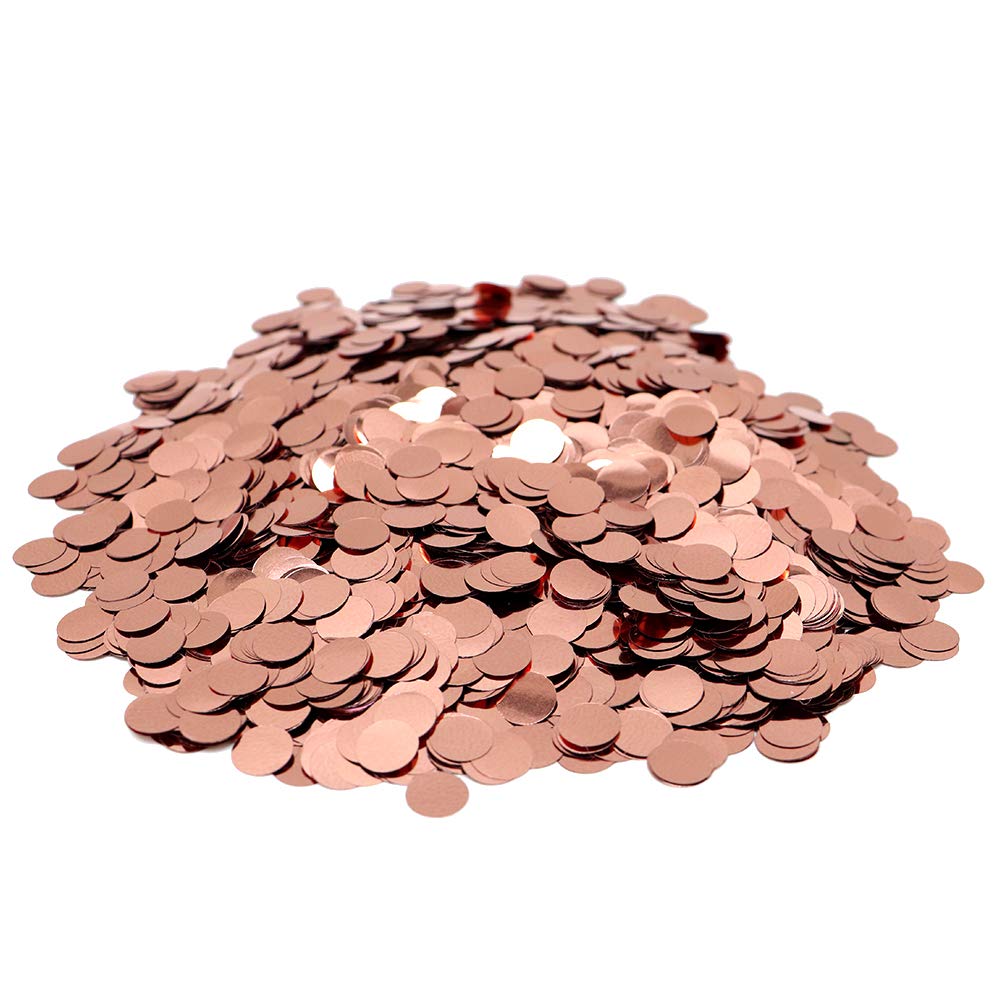 VCOSTORE 5000 Pcs Confetti Multicolour - Wedding Confetti Table Paper Circles Confetti Gender Reveal Confetti For Hen Party, Birthday and Gender Reveal(50g)