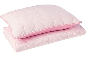 URBAN PLAYGROUND All Seasons Helaine Pink Quilt Set - 2 Piece Soft Brushed Microfiber Kids Bedding Set for Boys/Girls - Machine Washable (Twin)