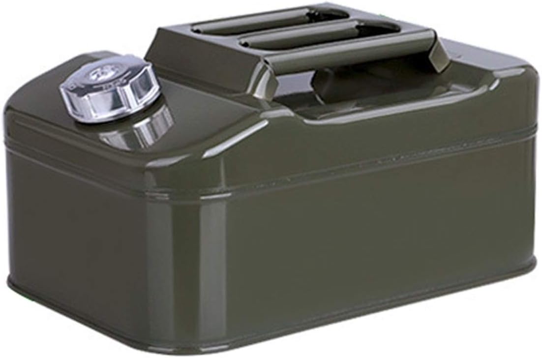 5 Liter Motorrad Benzinkanister - Tragbar Mit Schloss Für Outdoor Abenteuer