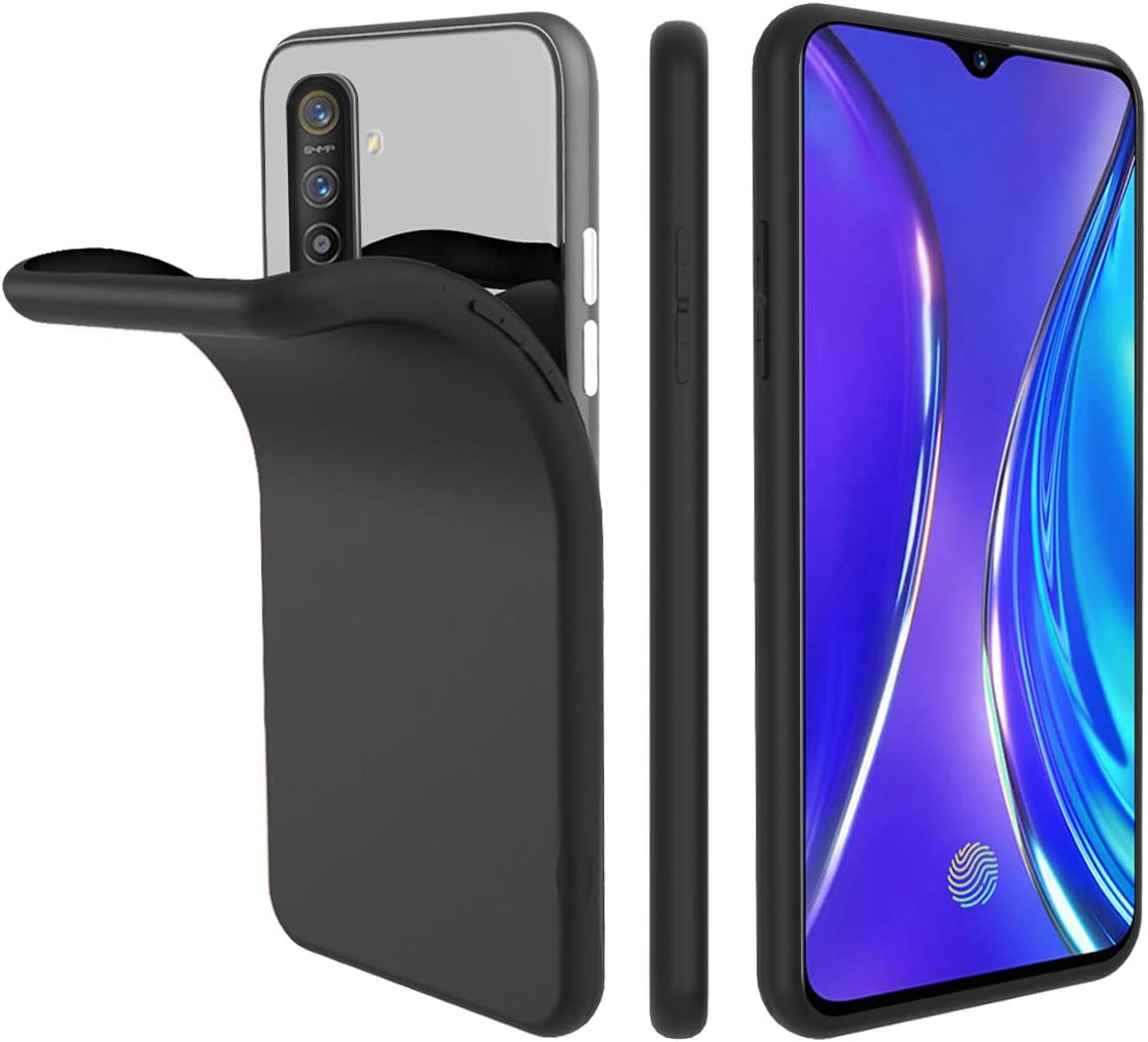 Compatible with Oppo Realme X2 Case,Oppo Realme X2 Case, FugouSell Premium Rugged Dual Layer Heavy Duty Protective Bumper Back Case Shock Absorption Cover for Oppo Realme X2 (Black)