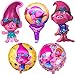 Trolls Happy Birthday Party Balloons (5 Pack)