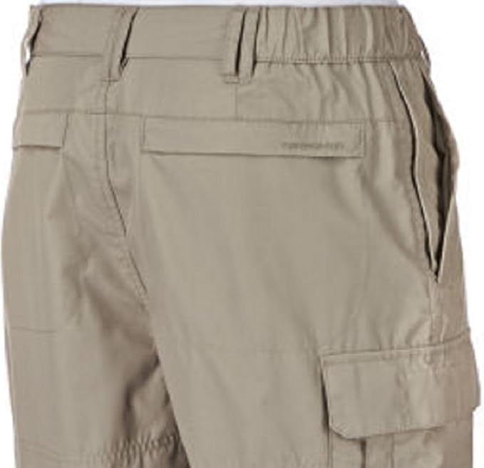 CRAGHOPPERS Long Cargo Shorts Kiwi Solar Dry Cotton UPF40+ Beach Hiking
