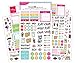 bloom daily planners Classic Planner Sticker Sheets - Variety Sticker Pack - Over 300 Stickers Per Pack!