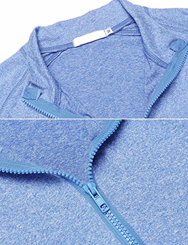 Unibelle Women's Active Comfy Full Zip Yoga Jacket with Thumb Holes - Thumbnail 6