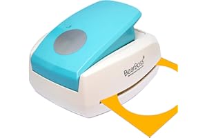 BEARBOSS 4 Inch Circle Punch, Hole Punch Shapes, Paper Punch Set for Scrapbooking Festival Paper Greeting Card DIY Albums Photos, 200 GSM Weight