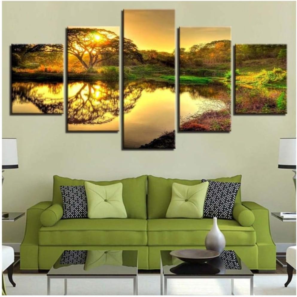 Ywsen Art Home Decor Living Room Wall Landscape Paintings 5