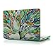 iCasso MacBook Pro 13 Inch Case Rubberized Hard Case Glossy Clear Crystal Snap-On Hard Cover for MacBook Pro 13 inch (Model: A1278) - Life Tree