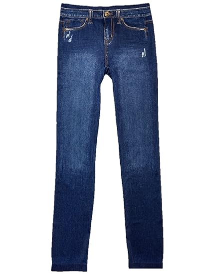 no boundaries denim leggings