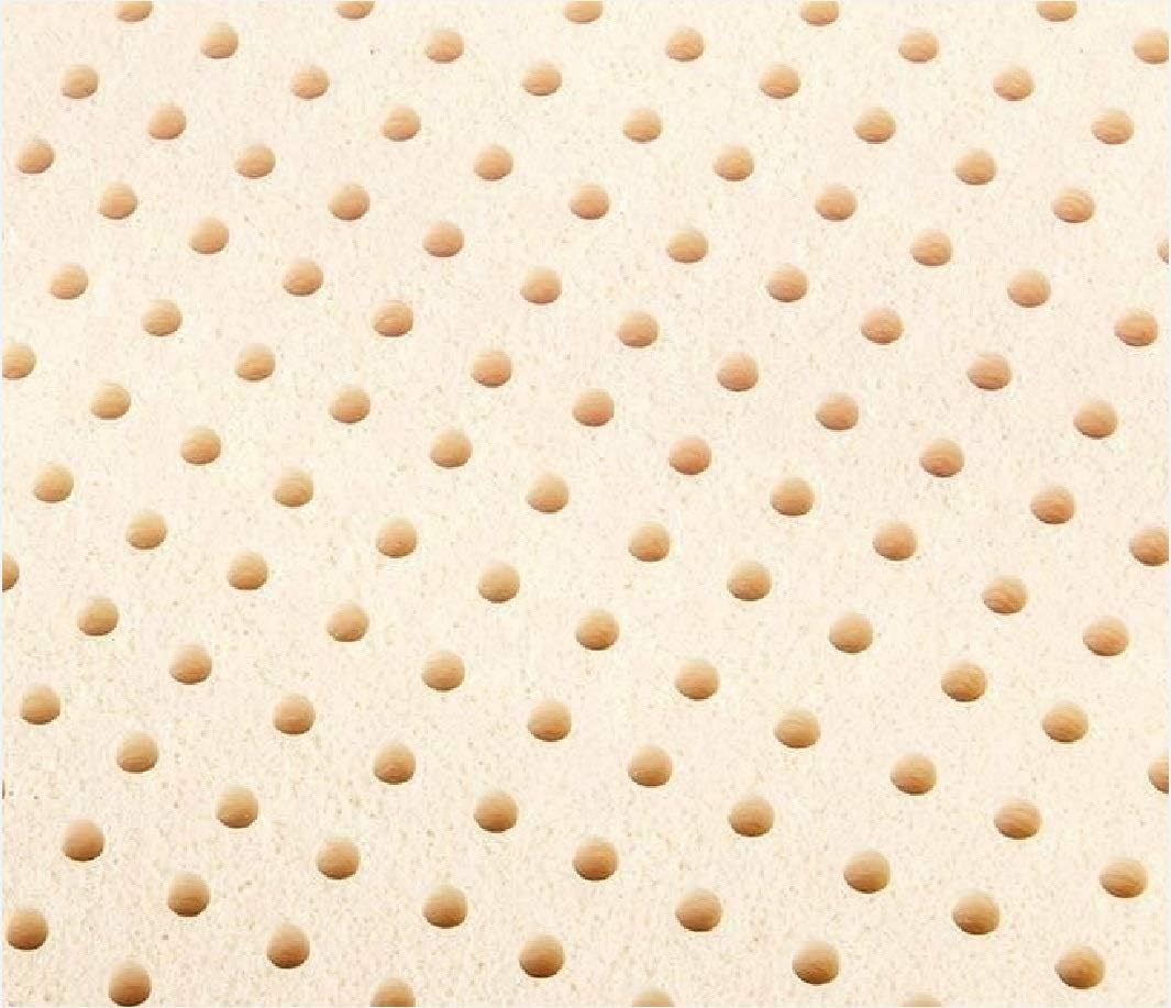 Twin Natural Talalay Latex Mattress Pad Toppers (Firm 32-36 ILD, 2" Thick)
