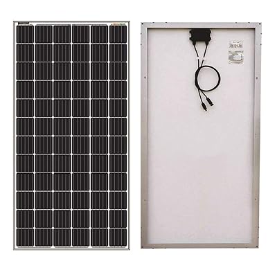 200 Watt 200W X 1Pcs 24 Volt 72 Cell Monocrystalline Mono Solar Panel. UL 1703 Certified High Efficiency Module