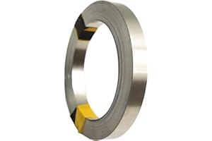 RASTKY 10m Plated Steel Strip for Lithium Battery, Durable Weldable Connector Spot Welders, for Battery and Power Tool Enthus