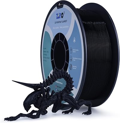 ZIRO PLA Filament 1.75mm 1kg Black - PLA PRO Basic Color Series