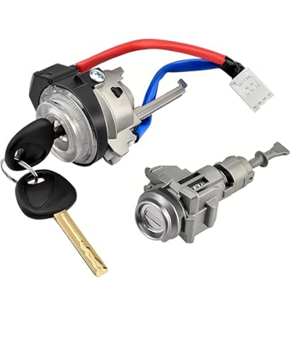 KI　2口 Amazon.com: Ignition Lock Cylinder Switch with Two Keys