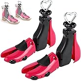 UNIKOO 2PCS Professional Boot Shoe Stretcher Wide Feet for Men Women, Shoe Expander Widener Adjustable Length & Width