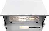 Beko HNE51210S 60cm Integrated Cooker Hood Silver 3 Speeds 208 m3/h view 8