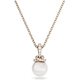 Swarovski Originally pendant, White, Rose gold-tone Finished