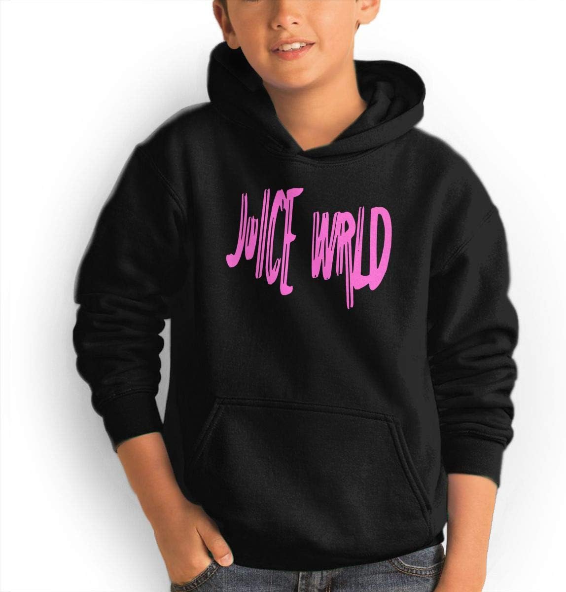 Juice WRLD Skull Poster Youth Hoodie 100% Cotton Sweatshirt Pullover with Pockets
