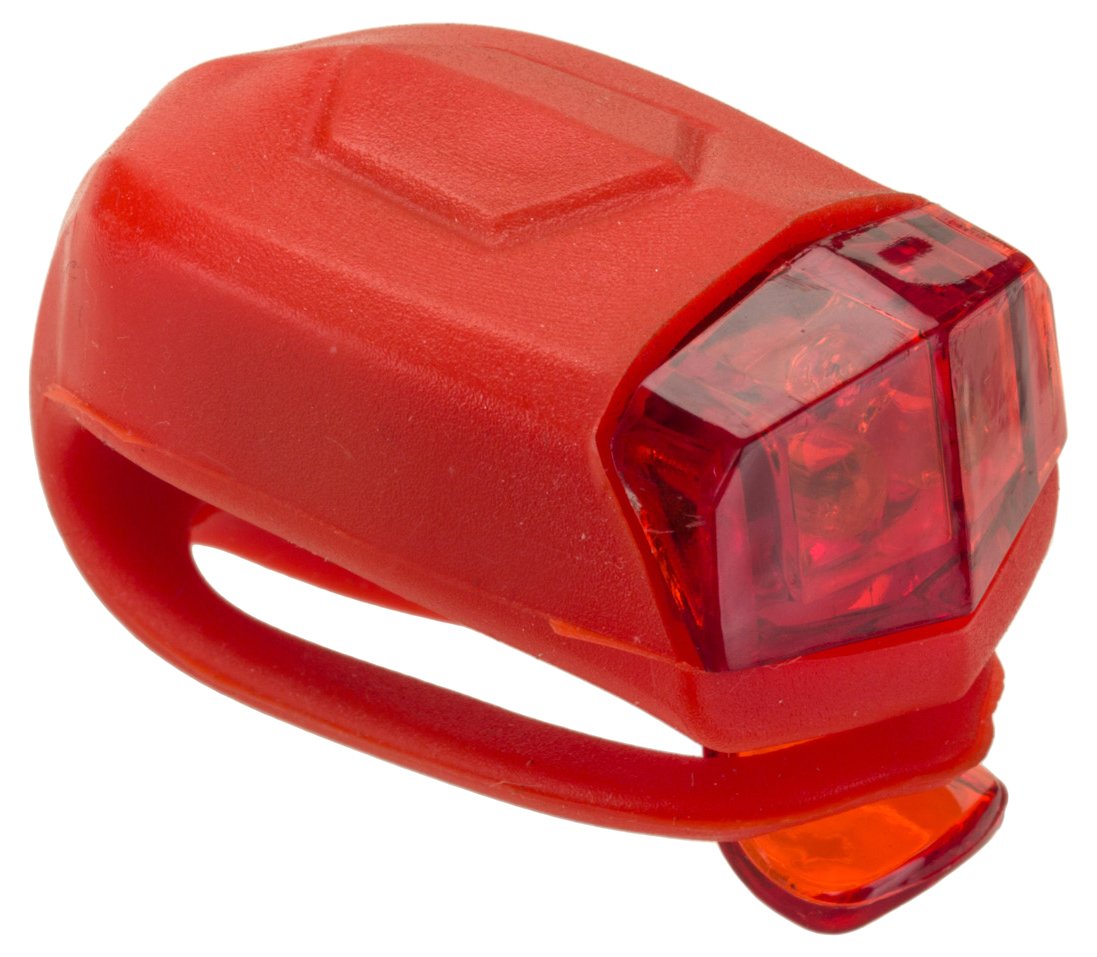 Cicli Bonin Unisex Adult Nfun Front Nshine 2 Led 3 Functions Lights - Red, One Size